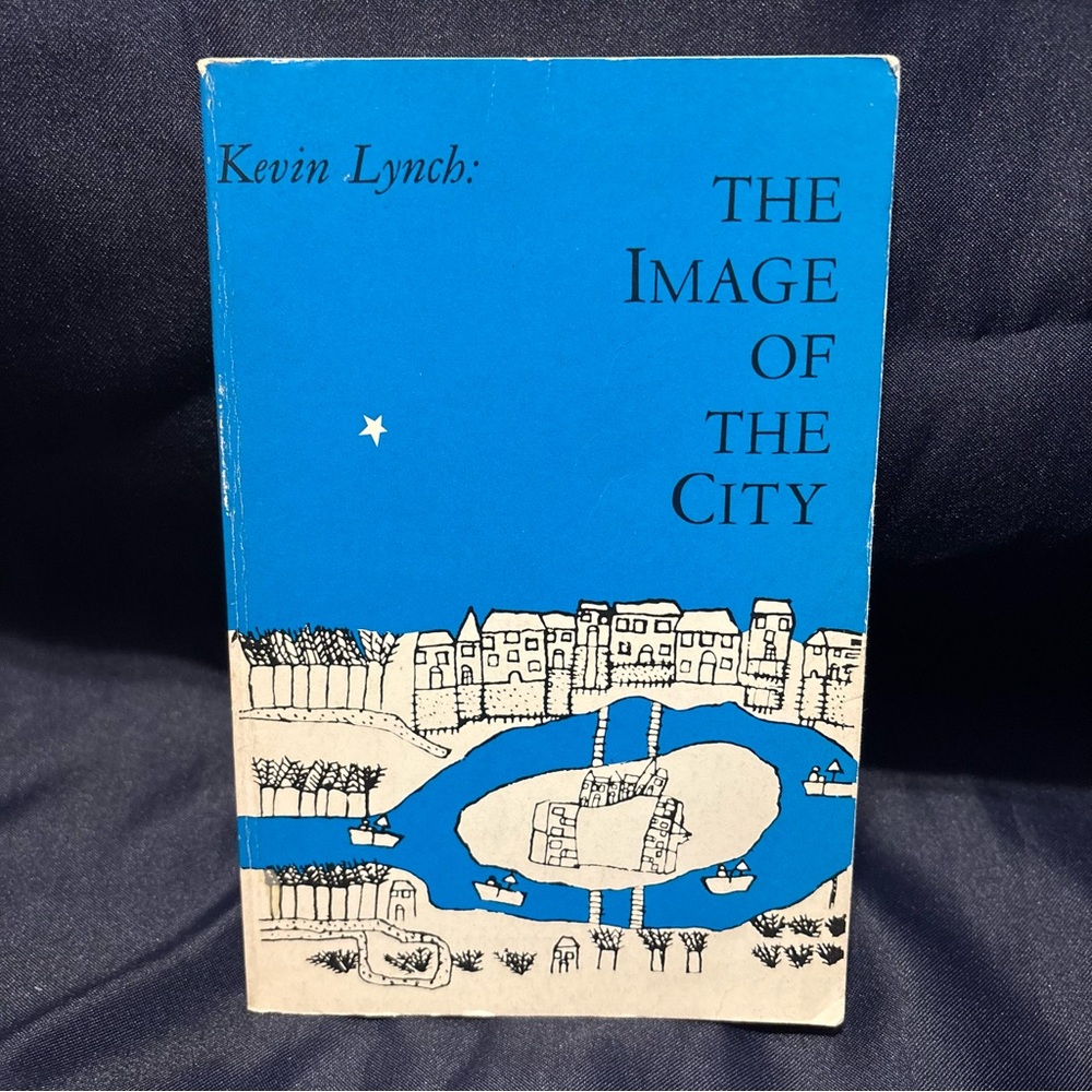 The Image of the City, Kevin Lynch, MIT Press Urban Planning Architecture Book